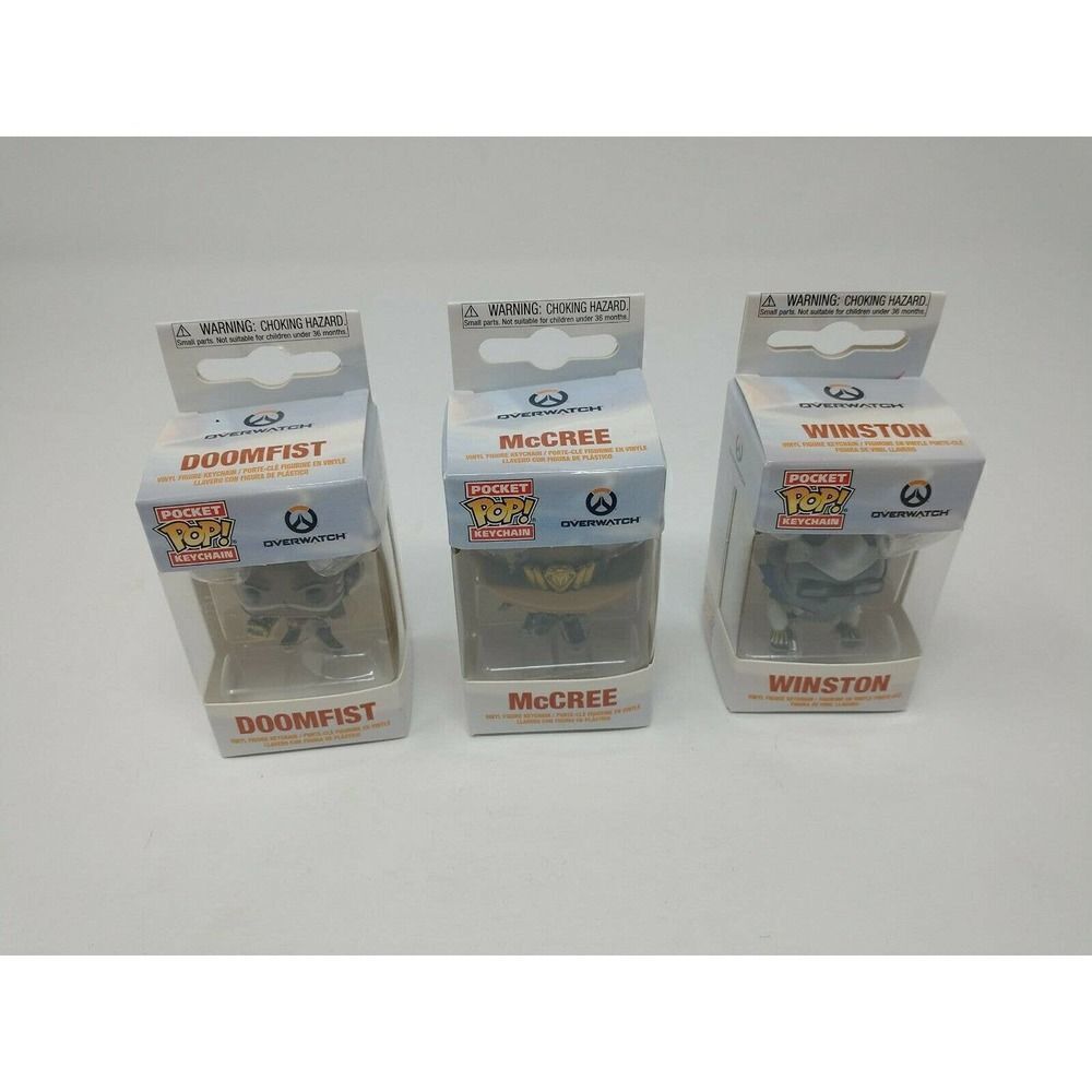 Funko Pocket POP! Keychain - Overwatch Bundle Lot - Picture 3 of 7